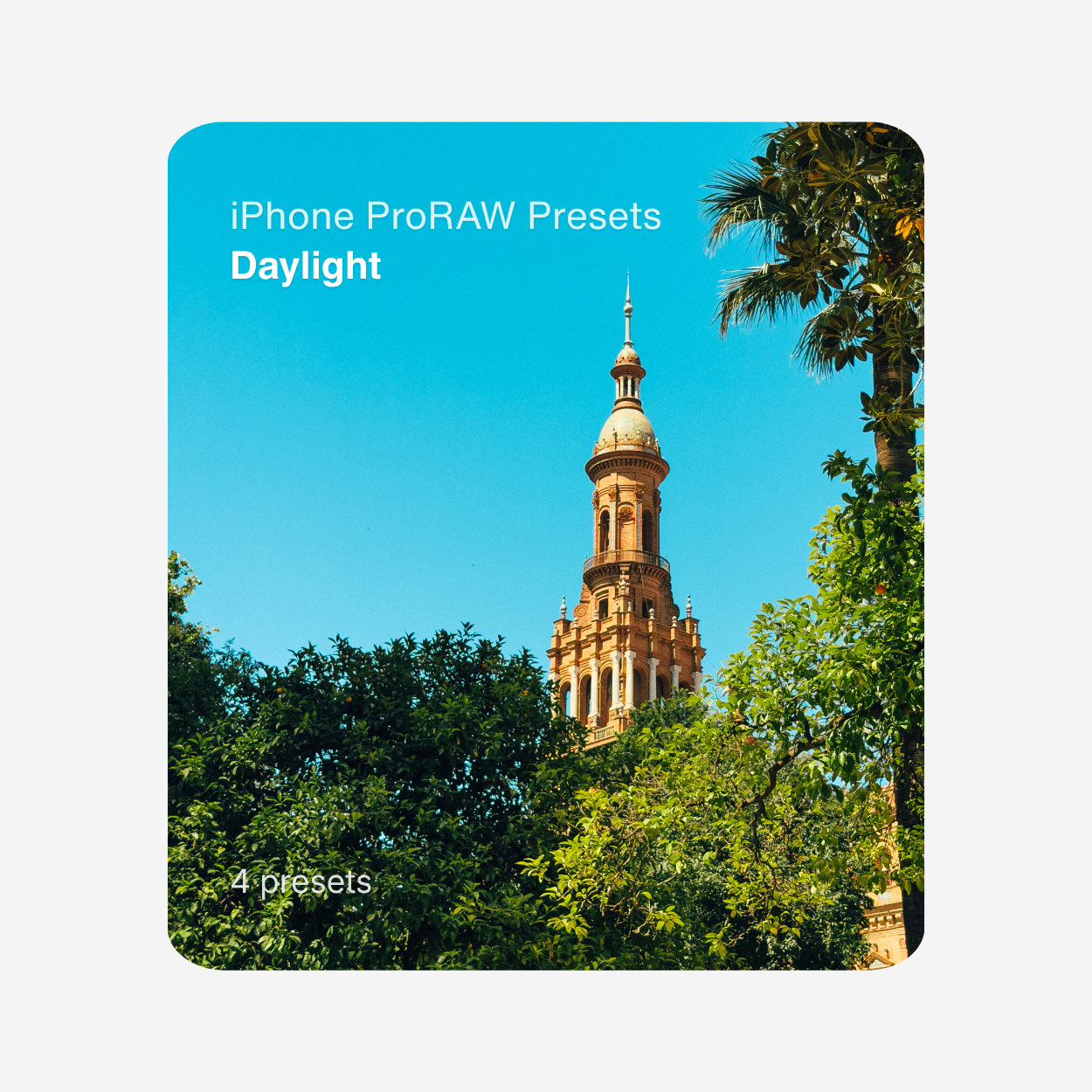 iPhone ProRAW Presets - Daylight Collection